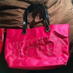 Victoria Secret pink bling limited edition tote 👜